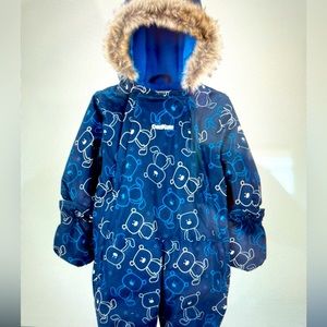Oshkosh baby 1 price snow suit - 18 mths